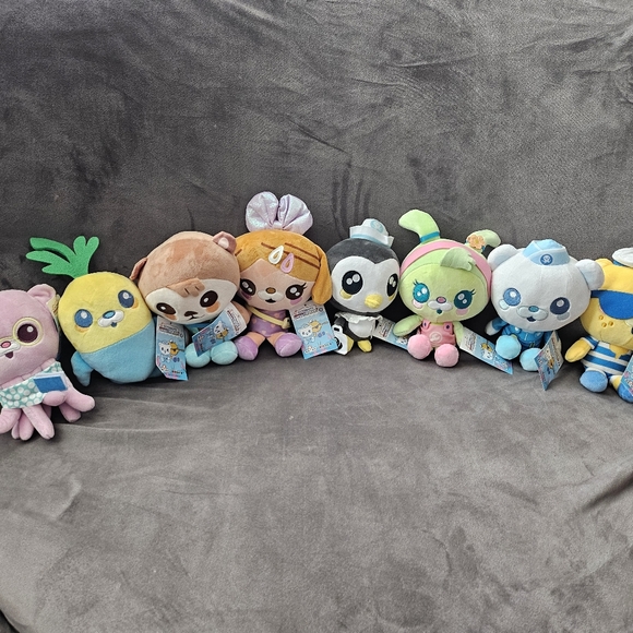 NWT Octonauts Plush Stuffed Figures 9 Total - Picture 2 of 9